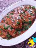 بانيه مشوي بصوص البرتقال والزبادي