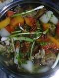 Beef Cartilage Stew with Papaya