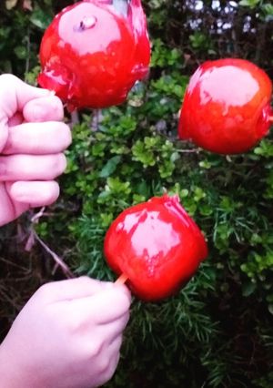 Una foto de Manzanas confitadas