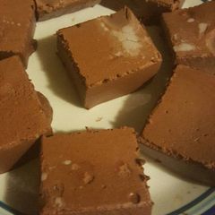 A picture of Healthy cocoa squares.