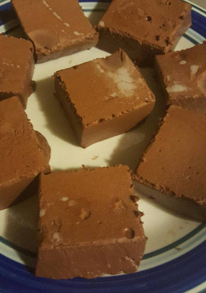 A picture of Healthy cocoa squares.