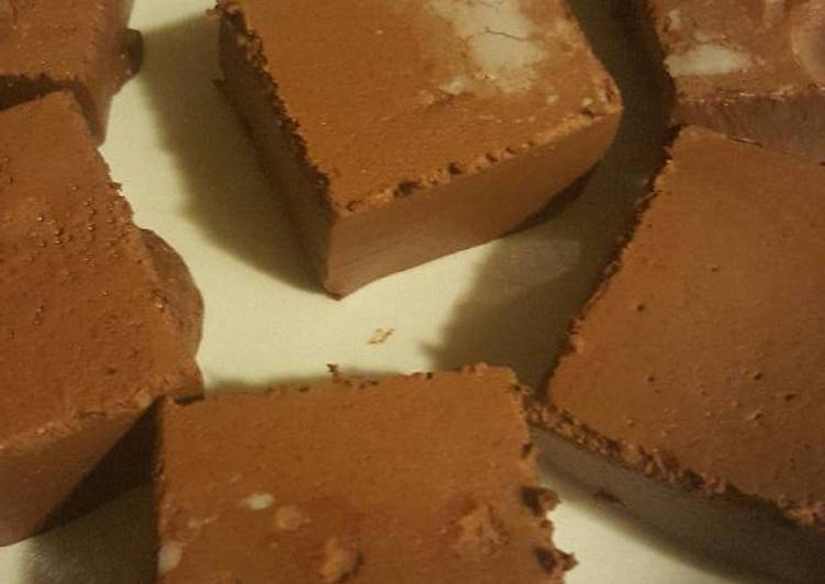 Recipe of Homemade Healthy cocoa squares