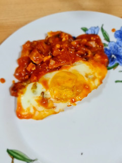 Una foto de Huevo al plato