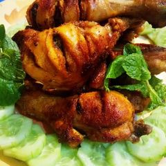 Chicken drum sticks A picture of Chicken drum sticks.