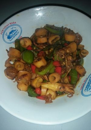 Foto resep Cumi cabe bendot