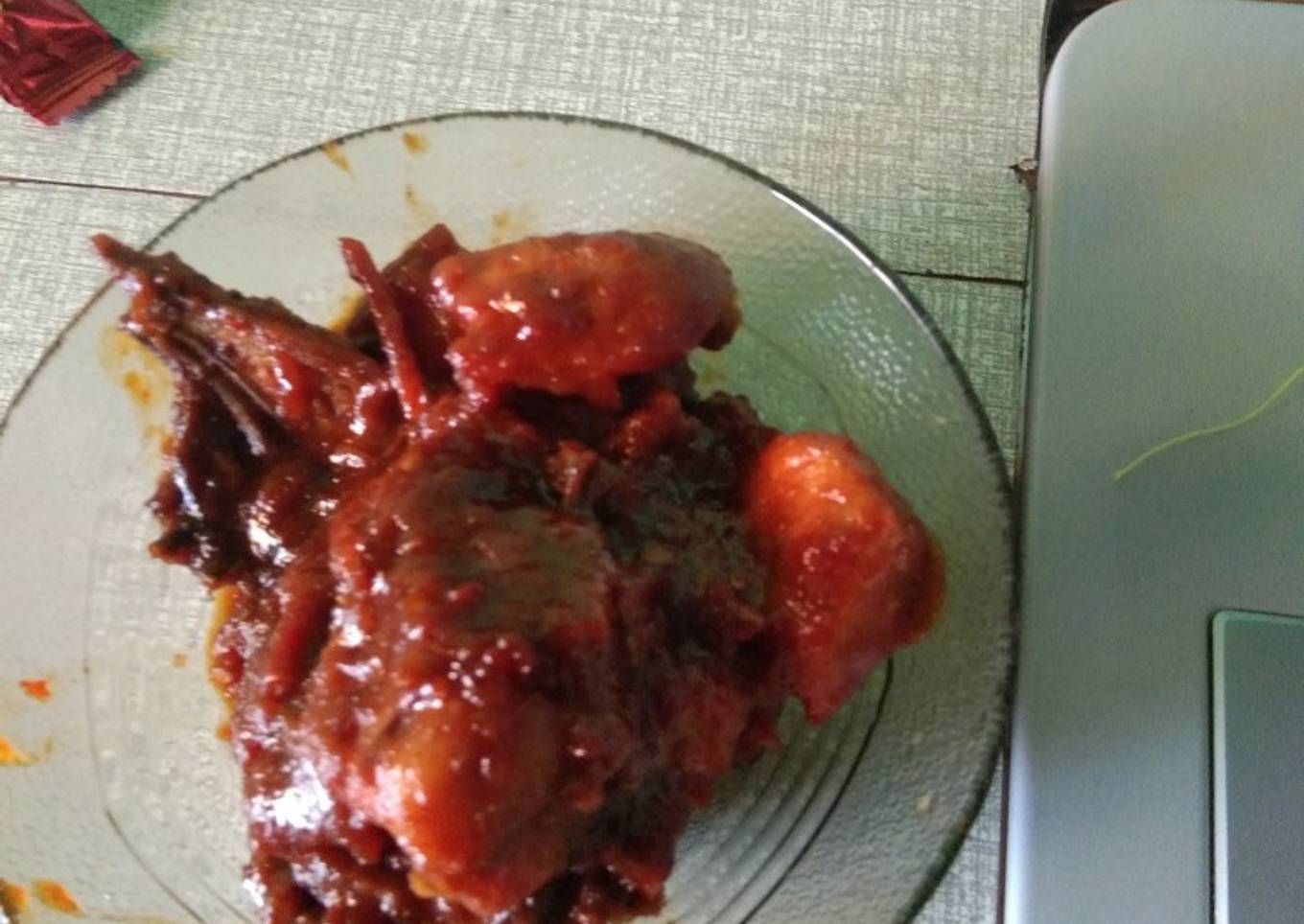 Ayam balado pedas