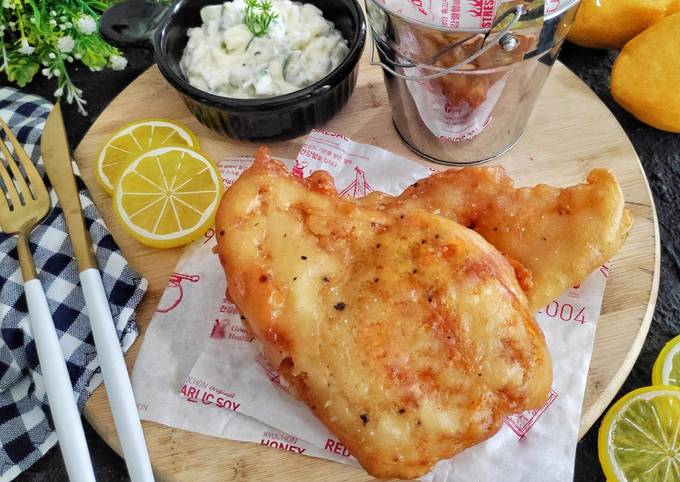 Fish & Chips (soda water battered)