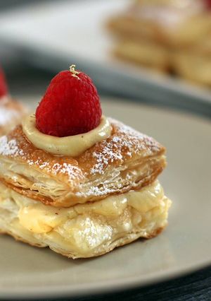 صورة لوصفة ‎ميني ميل فوي ‏ Mille feuille