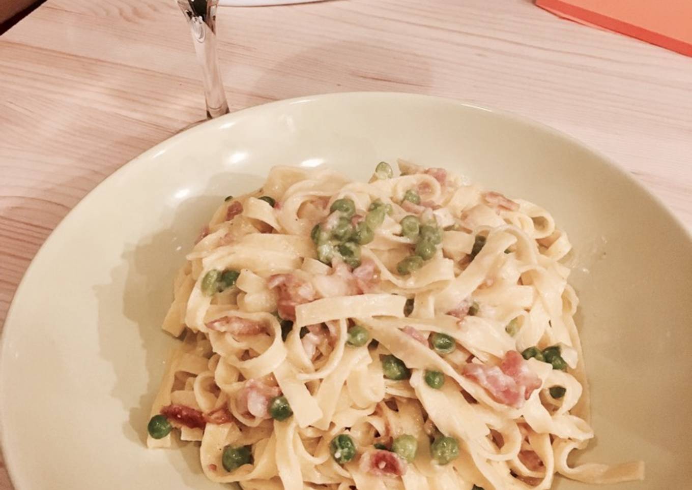 Christie's comfort carbonara!