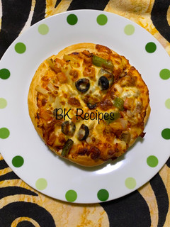 கோதுமை வெஜ் பீட்சா🍕 செய்முறை முக்கிய புகைப்படம்