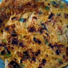 Besan chila A picture of Besan chila.