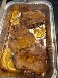 Lombata (braciola) di suino cotta al forno
