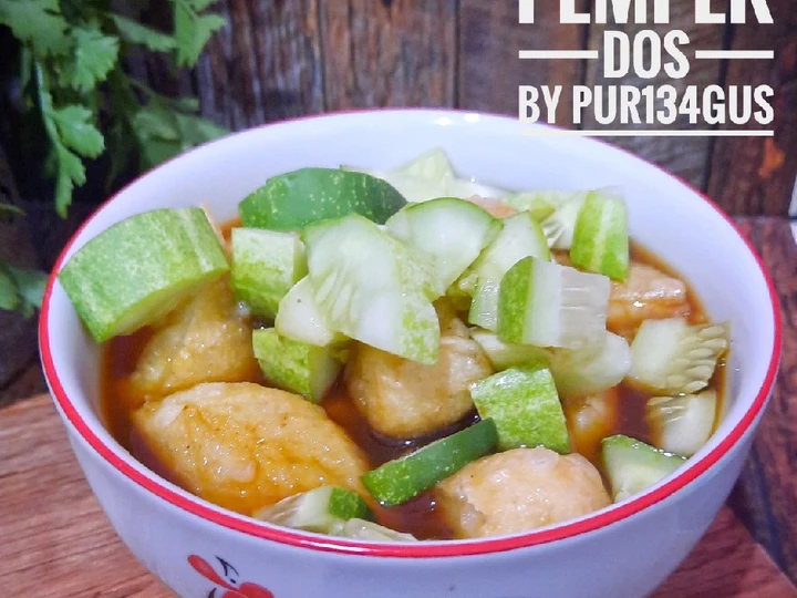 Langkah Mudah untuk Membikin Resep Pempek Dos yang Uenak Anti Ribet, Sempurna