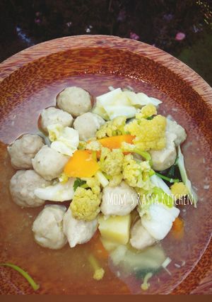 Foto resep Sup Bakso Sayur