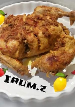 A picture of 🌶🍗Spicy Steamed Fried Chicken🍗🌶.