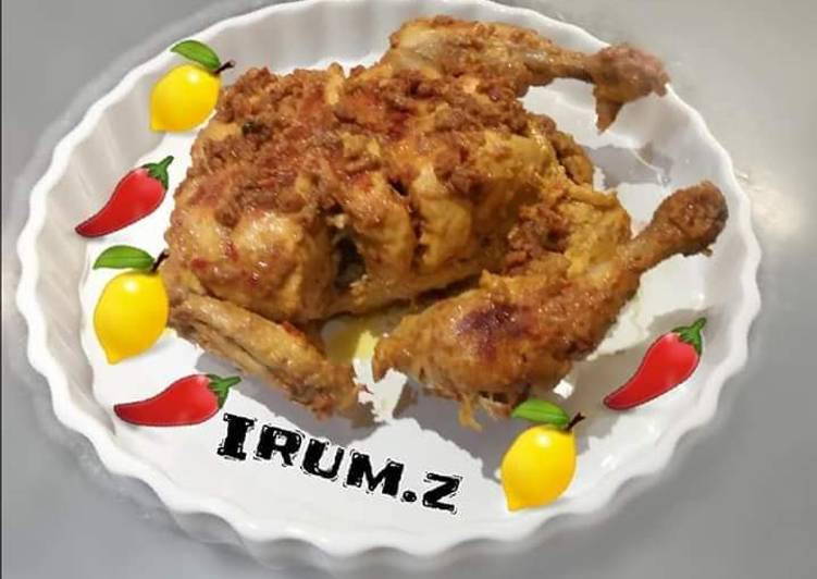 Recipe of Homemade 🌶🍗Spicy Steamed Fried Chicken🍗🌶