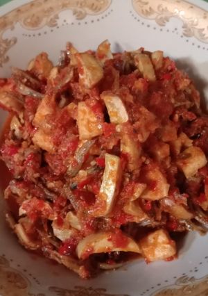 Foto resep Jengkol teri balado
