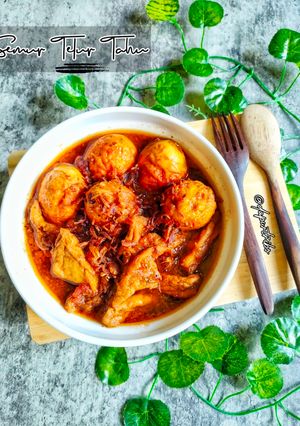 Foto resep Semur Telur Tahu