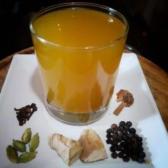 Homemade powerful immunity booster drink A picture of Homemade powerful immunity booster drink.