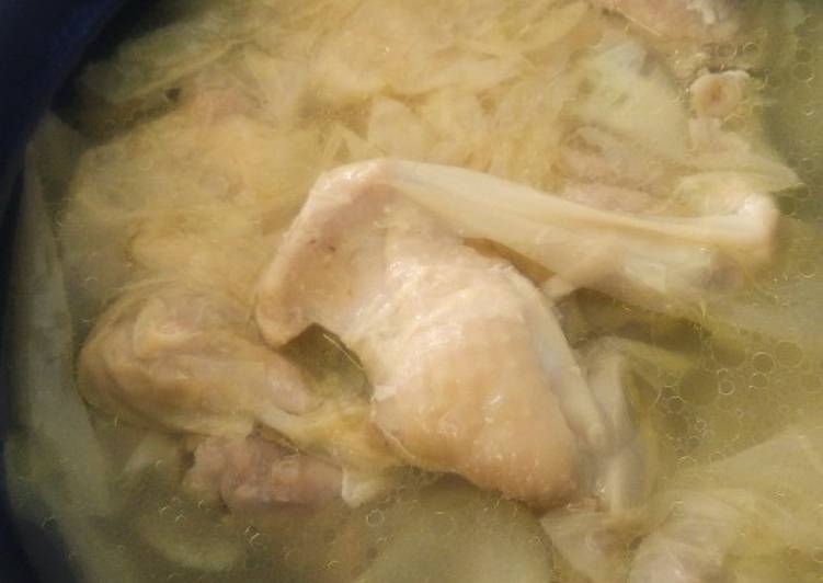 Cara Membuat Sup Tim Ayam Kembang Tahu Yang Nikmat
