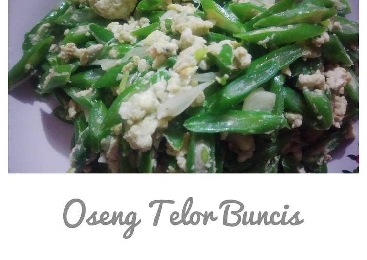 Oseng Telor Buncis
