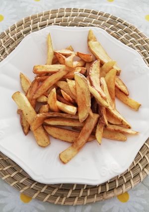 Una foto de Papas fritas crujientes
