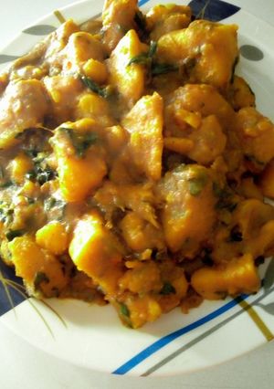 A picture of Plantain porriage.