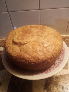 Una foto de Torta exprés de Banana