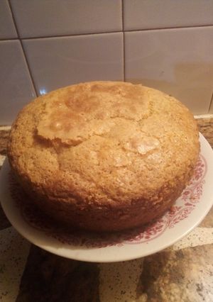 Una foto de Torta exprés de Banana