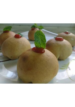 A picture of Baked Sprouts Bati.