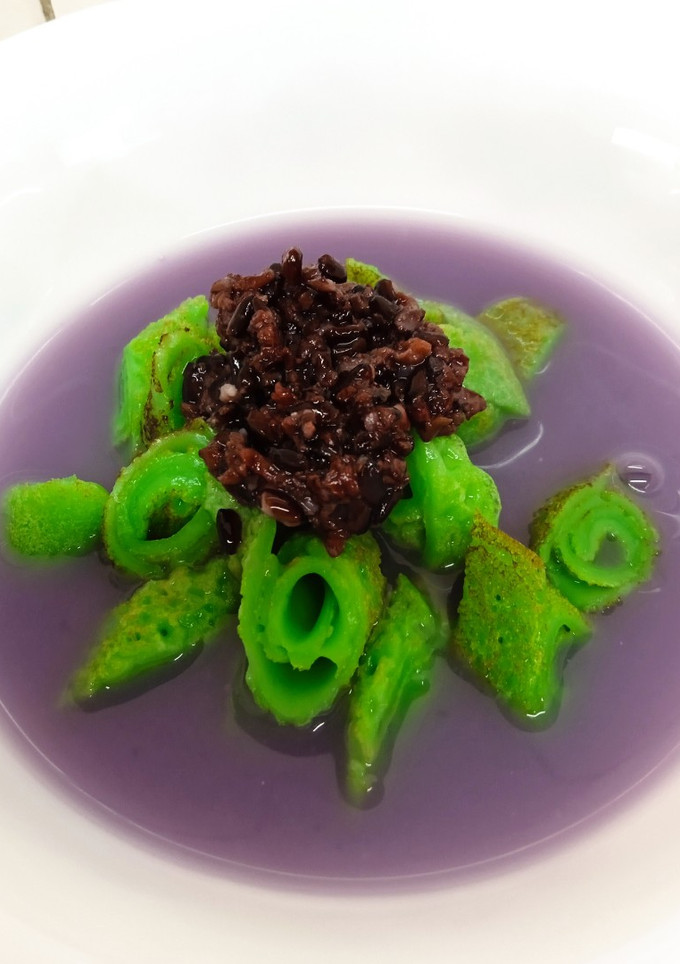 Foto resep Dadar saus Taro
