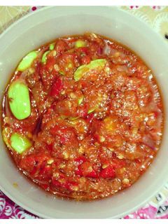 Foto resep Sambal bajak pete