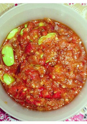 Foto resep Sambal bajak pete