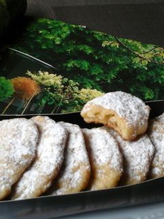 Almás-diós keksz, glutén- és tejmentes recept fotója