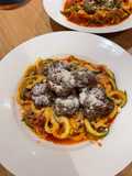 Courgetti and Meatballs