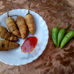 A picture of Achari Chilli Bites.
