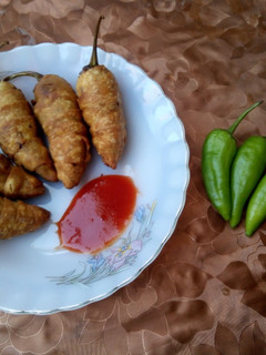 A picture of Achari Chilli Bites.