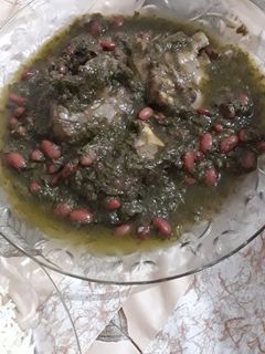 عکسی از دستور قرمه سبزی