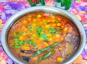 A picture of chole massala