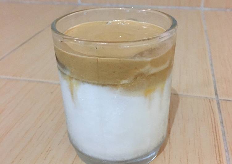 Resep Dalgona ice coffee, Sempurna