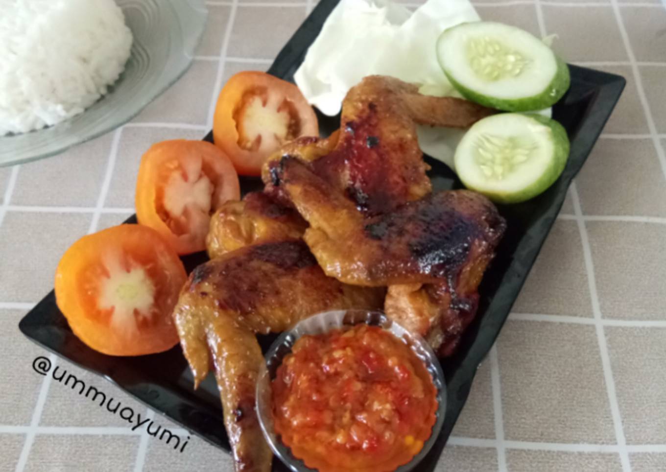82. Chicken Wing Bakar Madu