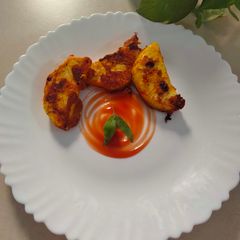 A picture of Tandoori kohlrabi.