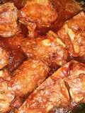 Costillas ahumadas bbq con chile