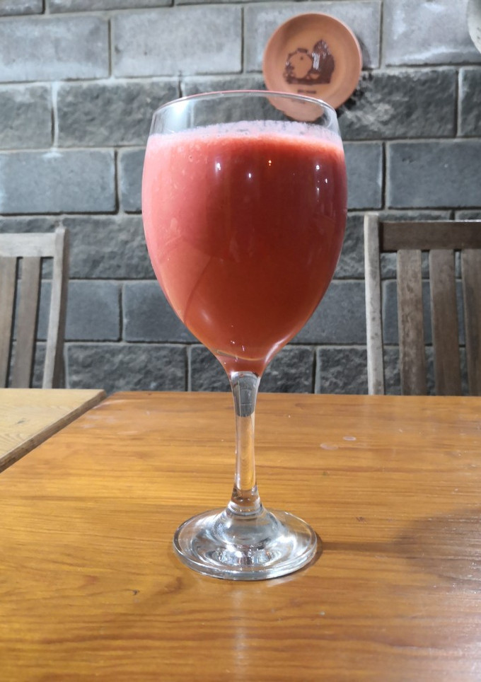 Una foto de Batido Pantera Rosa