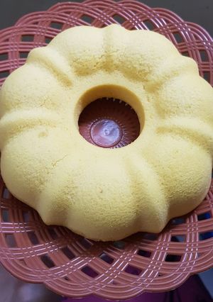 Foto resep Bolu Nutrisari Mangga #NoOven #NoMixer