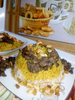 صورة لوصفة رز بالخلطه بالكبد والقوانص على طريقتي هتبهر كل اللي يدوقه