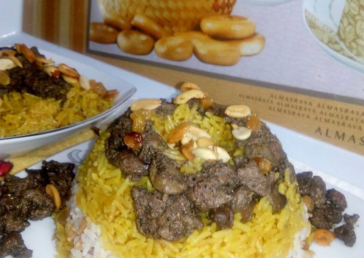 رز بالخلطه بالكبد والقوانص على طريقتي هتبهر كل اللي يدوقه