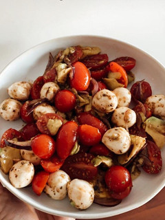 Foto de Salada de Mozarella Fresca