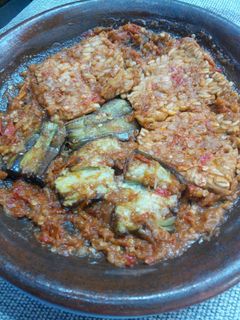 Foto resep Tempe dan Terong Penyet Sambel Udang