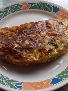 Una foto de Tortilla de batata (boniato, camote)